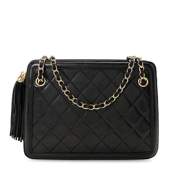 Chanel Tops - Chanel Lambskin Quilted Tassel Bag #230657C11B